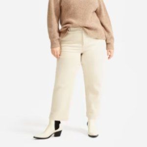 EVERLANE straight leg crop, Sandstone